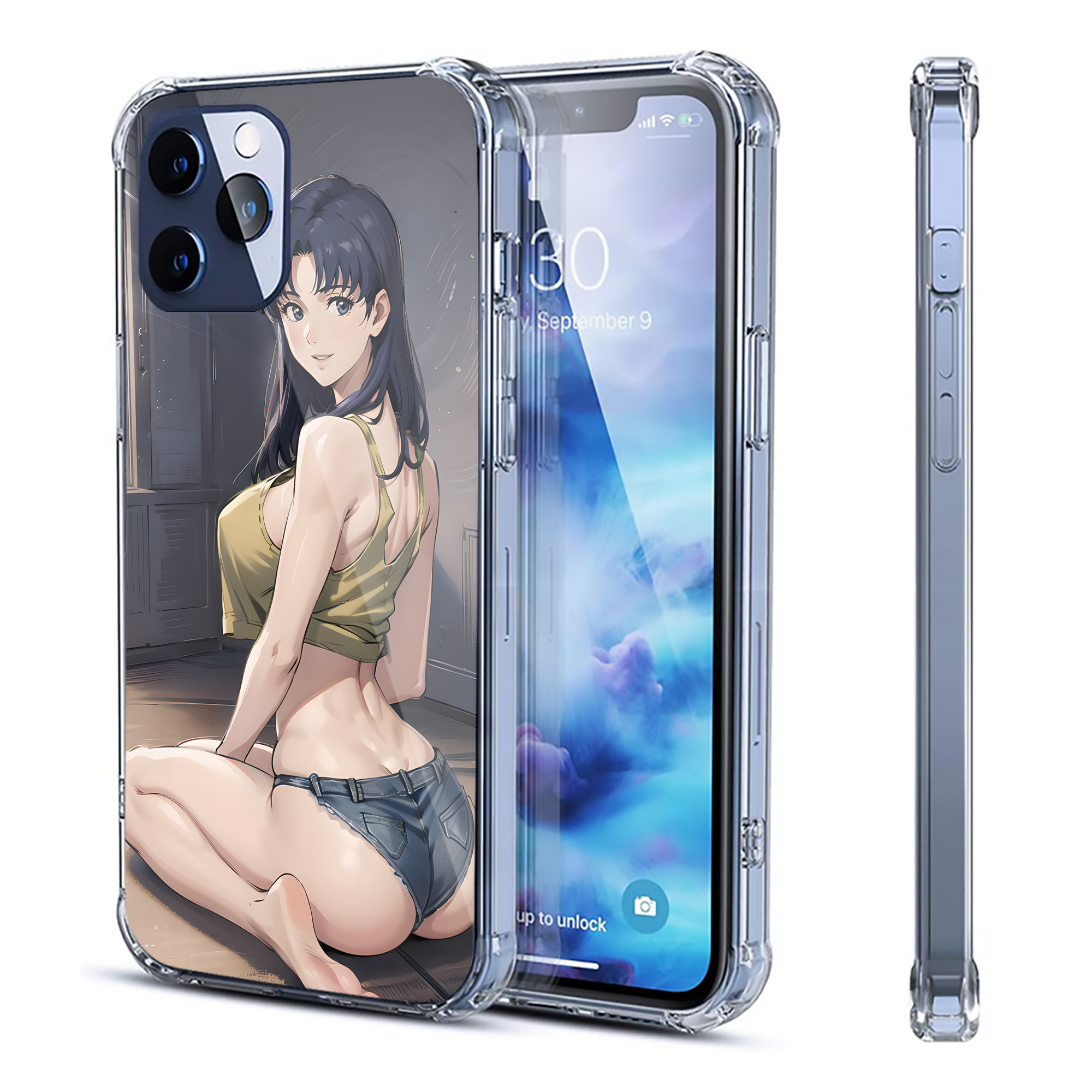 （画像用） EVA 新世紀エヴァンゲリオン 【iPhone 12シリーズ対応】透明スマホケース（クリアソフトケース）